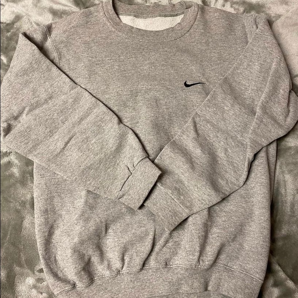 Grey Nike sweatshirt